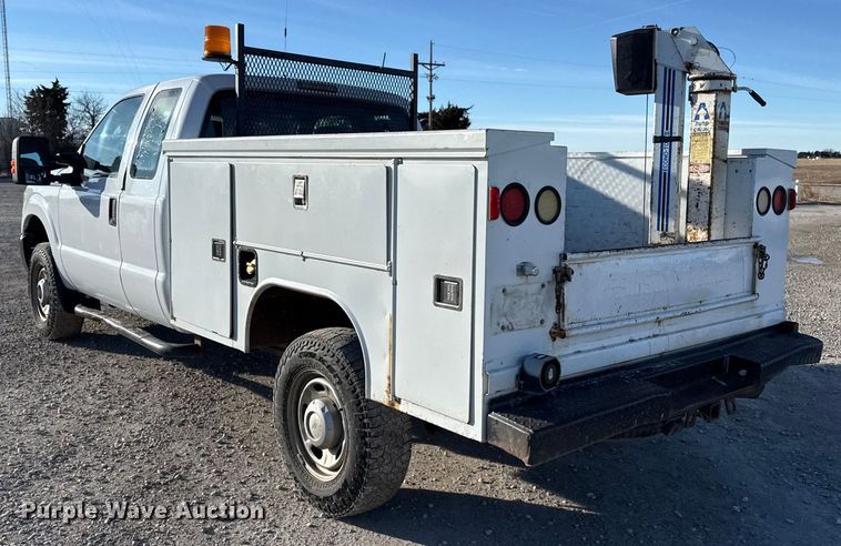 image for item EP2900 2011 Ford F250 Ext. Cab utility bed pickup truck