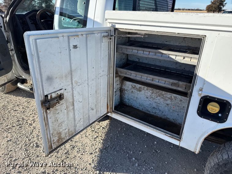 image for item EP2900 2011 Ford F250 Ext. Cab utility bed pickup truck