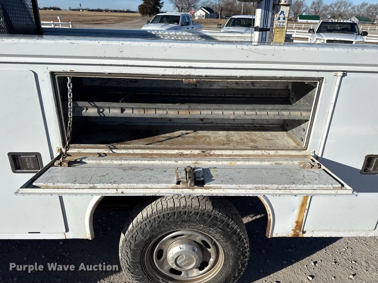 image for item EP2900 2011 Ford F250 Ext. Cab utility bed pickup truck