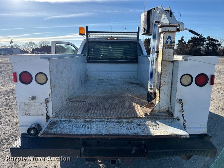 image for item EP2900 2011 Ford F250 Ext. Cab utility bed pickup truck