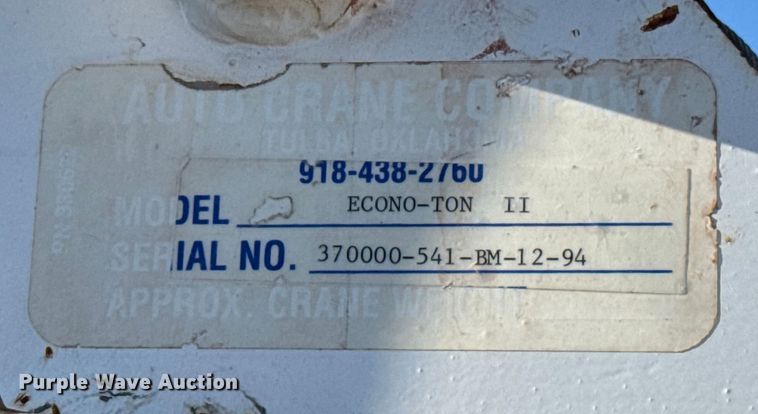 image for item EP2900 2011 Ford F250 Ext. Cab utility bed pickup truck