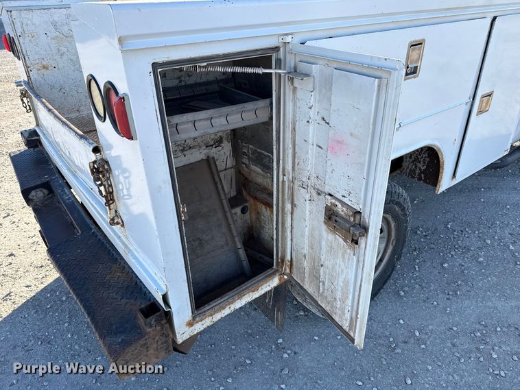 image for item EP2900 2011 Ford F250 Ext. Cab utility bed pickup truck