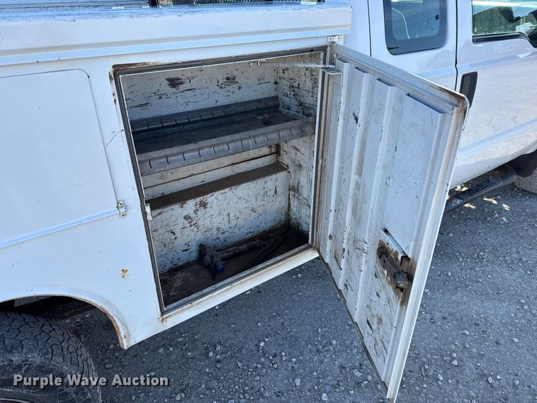 image for item EP2900 2011 Ford F250 Ext. Cab utility bed pickup truck