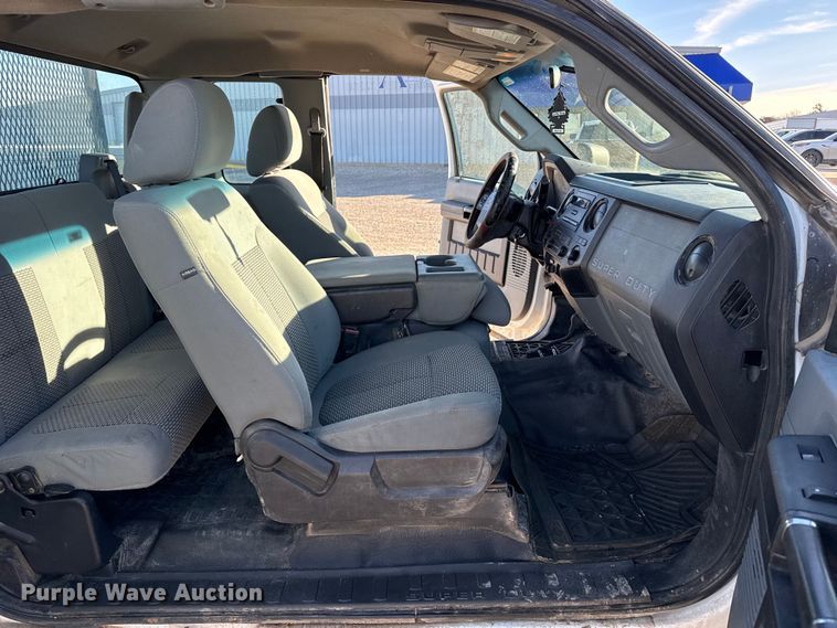 image for item EP2900 2011 Ford F250 Ext. Cab utility bed pickup truck