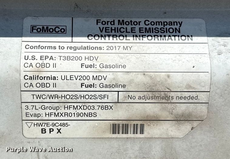 image for item EP2904 2017 Ford Transit van