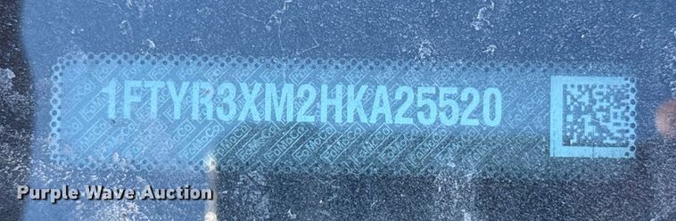 image for item EP2904 2017 Ford Transit van