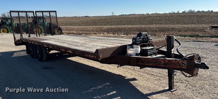 image for item ER0412 2014 Trailerman Trailers, Inc. equipment trailer