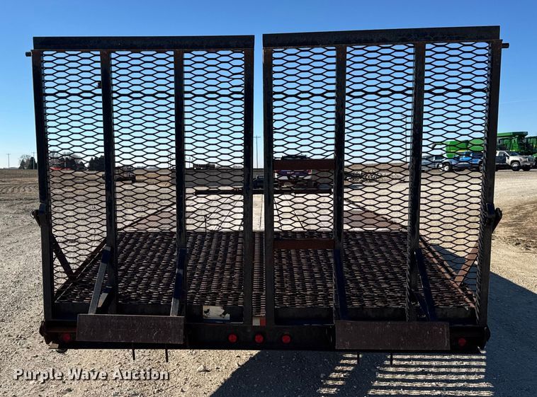 image for item ER0412 2014 Trailerman Trailers, Inc. equipment trailer