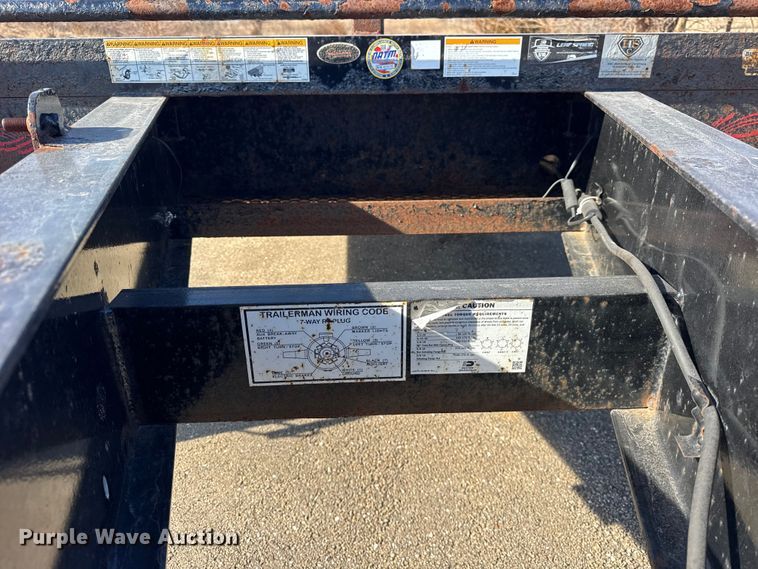 image for item ER0413 2019 Trailerman Trailers, Inc. HHT8235F20 equipment trailer