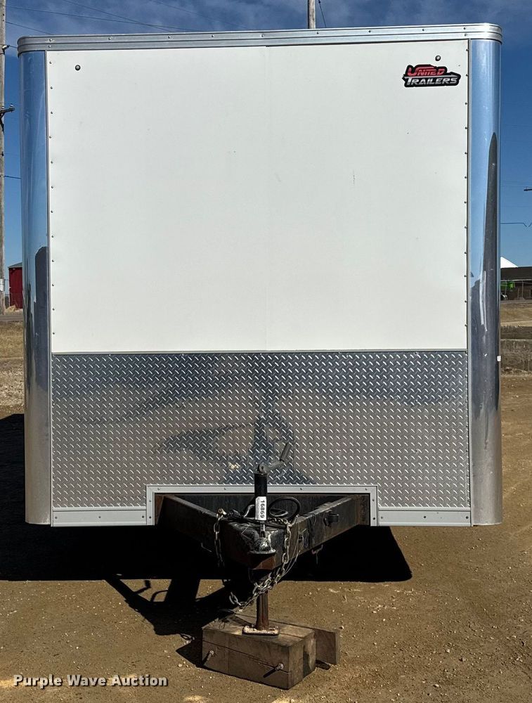 image for item ER0414 2022 United Trailers LLC enclosed cargo trailer