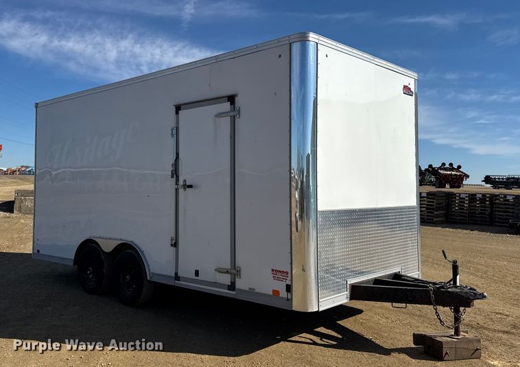 image for item ER0414 2022 United Trailers LLC enclosed cargo trailer