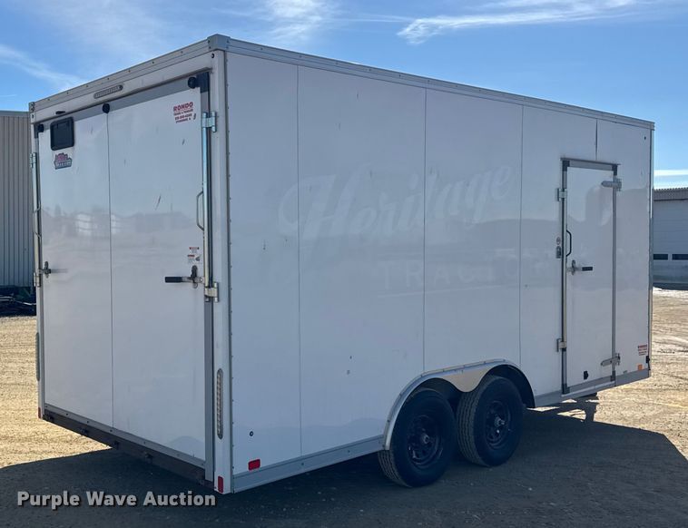 image for item ER0414 2022 United Trailers LLC enclosed cargo trailer