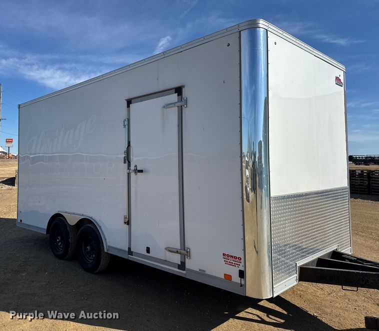 image for item ER0414 2022 United Trailers LLC enclosed cargo trailer