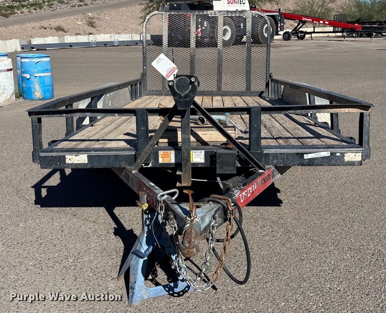 image for item ER7505 2014 PJ Trailers Channel Utility utility trailer