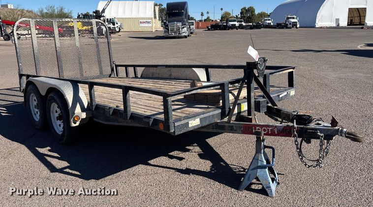 image for item ER7505 2014 PJ Trailers Channel Utility utility trailer