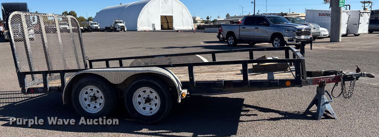 image for item ER7505 2014 PJ Trailers Channel Utility utility trailer