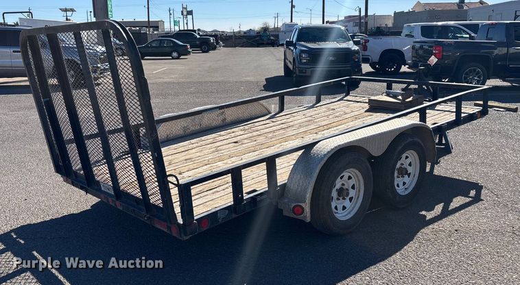 image for item ER7505 2014 PJ Trailers Channel Utility utility trailer