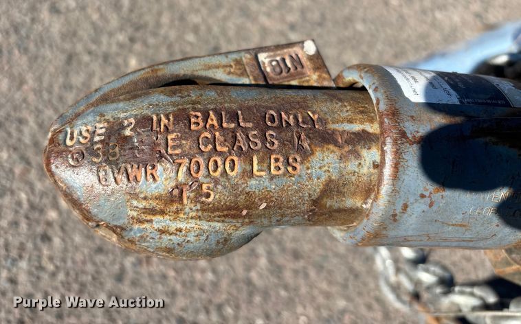 image for item ER7505 2014 PJ Trailers Channel Utility utility trailer