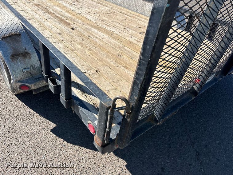 image for item ER7505 2014 PJ Trailers Channel Utility utility trailer