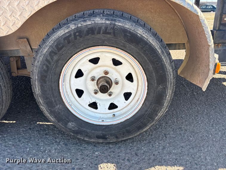 image for item ER7505 2014 PJ Trailers Channel Utility utility trailer