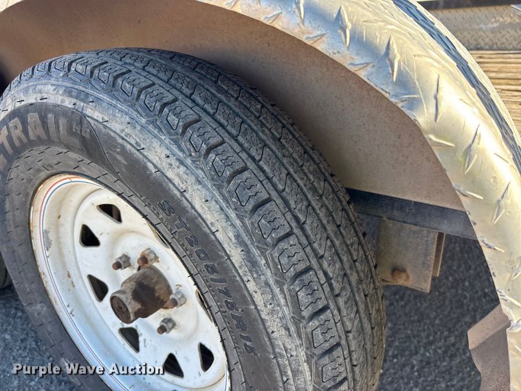 image for item ER7505 2014 PJ Trailers Channel Utility utility trailer