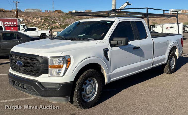 image for item ER7510 2021 Ford F150 XL Ext. Cab pickup truck