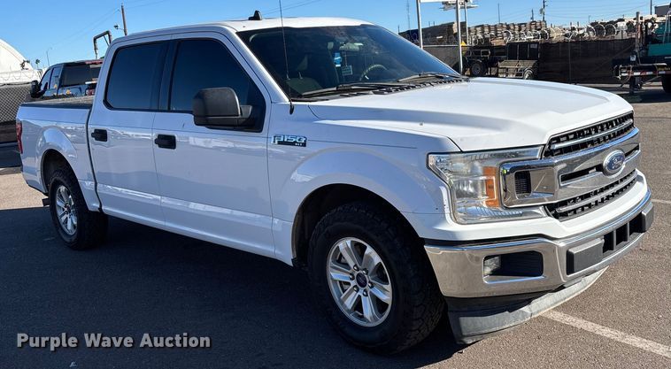 image for item ER7512 2019 Ford F150 XLT Crew Cab pickup truck