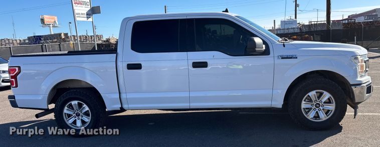 image for item ER7512 2019 Ford F150 XLT Crew Cab pickup truck