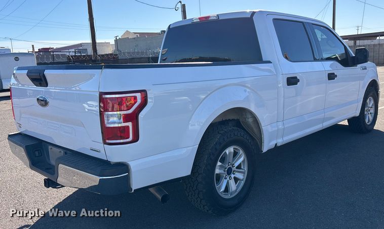 image for item ER7512 2019 Ford F150 XLT Crew Cab pickup truck