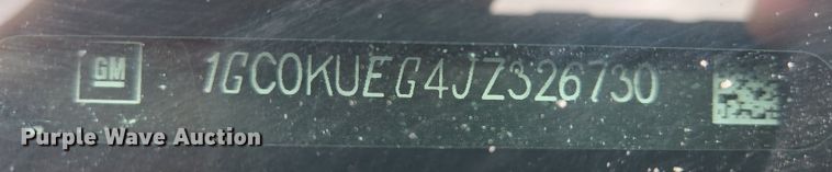 image for item ES2831 2018 Chevrolet Silverado 2500HD pickup truck