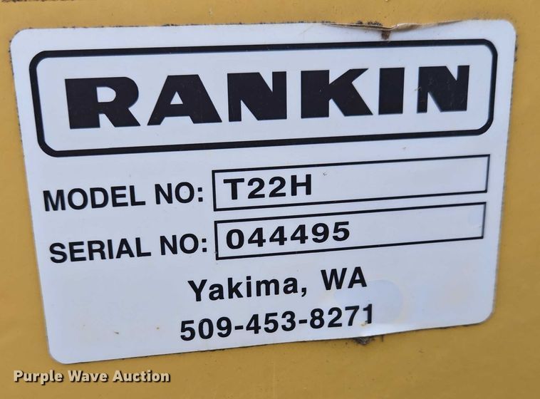 image for item ES2841 Rankin T22H log splitter