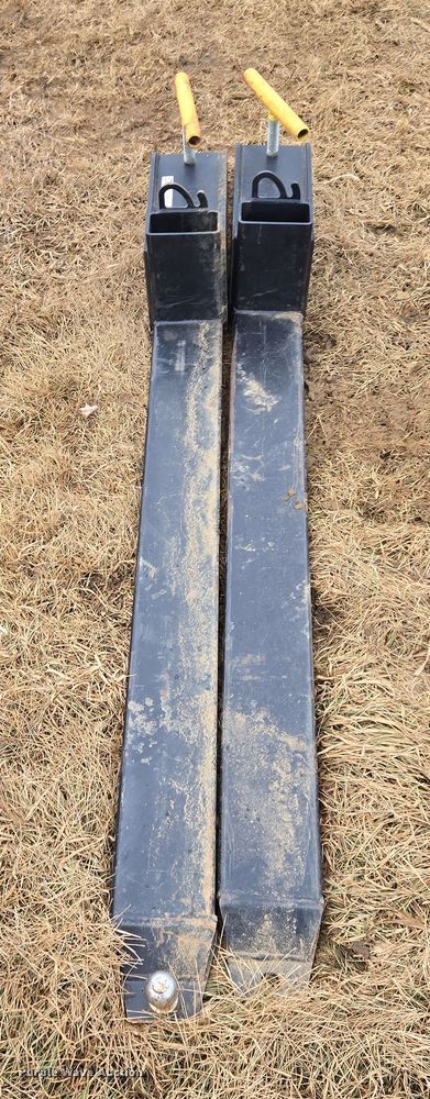 image for item ES2859 (2) wheel loader forks