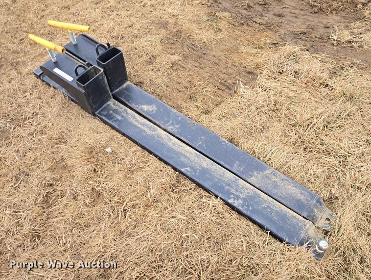 image for item ES2859 (2) wheel loader forks