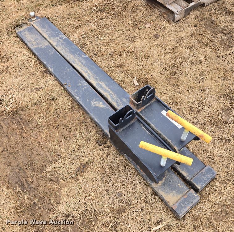 image for item ES2859 (2) wheel loader forks