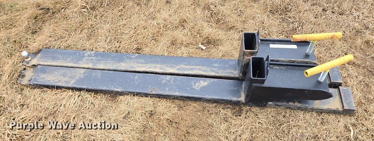 image for item ES2859 (2) wheel loader forks