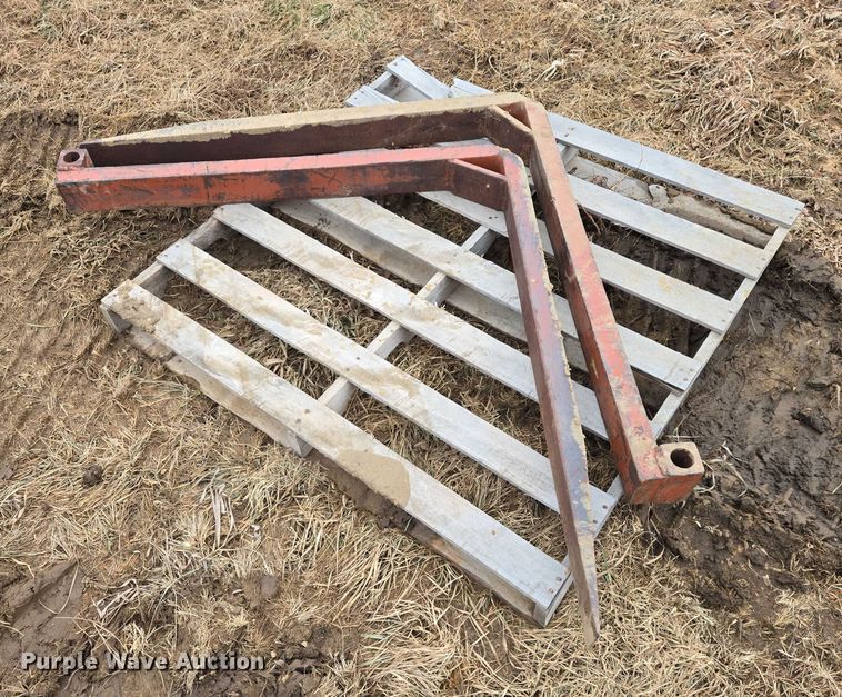 image for item ES2859 (2) wheel loader forks