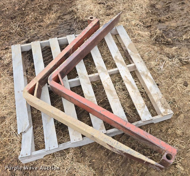 image for item ES2859 (2) wheel loader forks