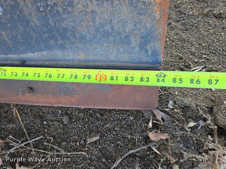 image for item ES2877 Bobcat 84 Snowblade skid steer snow plow