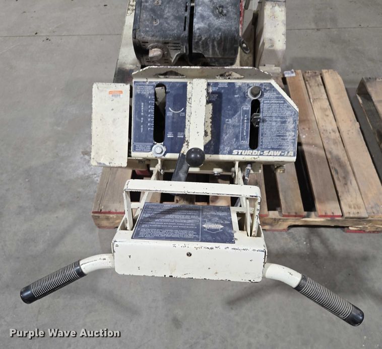 image for item ES2882 Miller Sturdi-Saw concrete saw