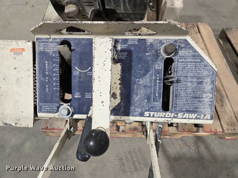 image for item ES2882 Miller Sturdi-Saw concrete saw