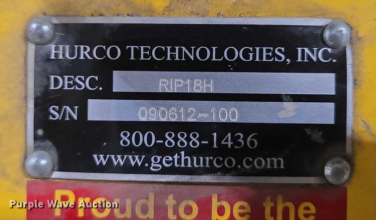 image for item ES2886 Hurco RIP18H manhole ventilator and pressure tester