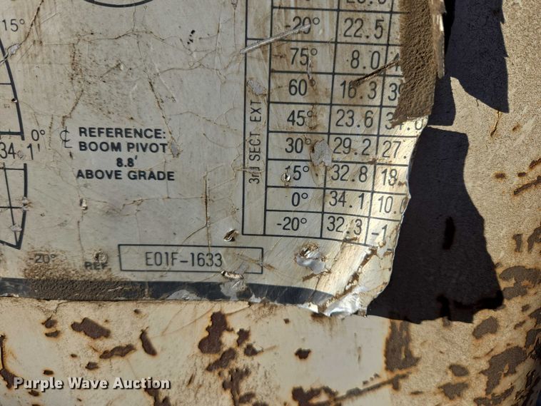 image for item ES2888 1981 Ford 900 digger derrick truck