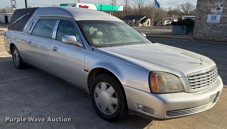 image for item ES5505 2001 Cadillac Eagle hearse