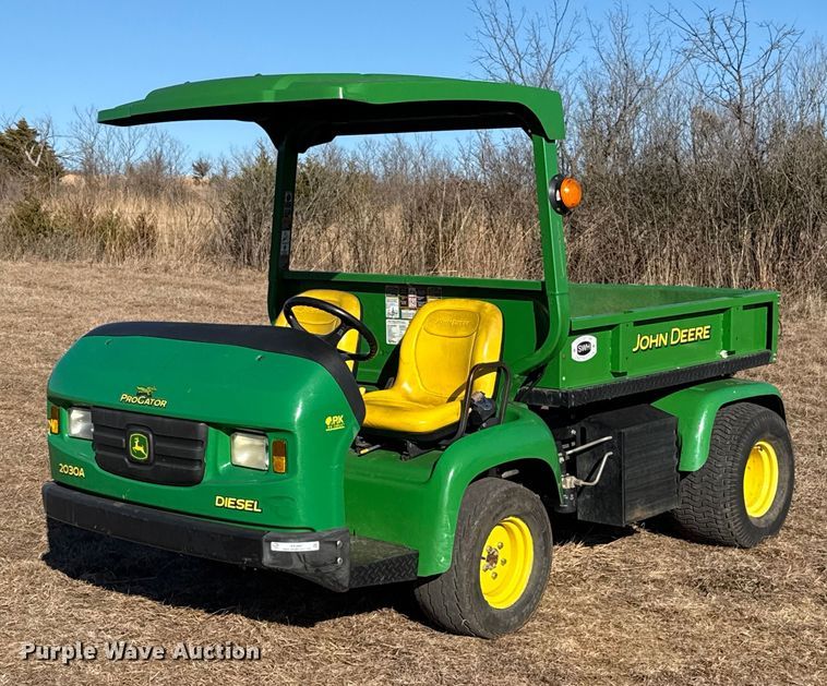 image for item ES5601 2018 John Deere 2030A utility vehicle