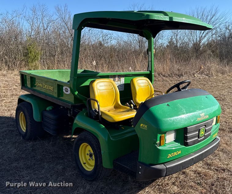 image for item ES5601 2018 John Deere 2030A utility vehicle