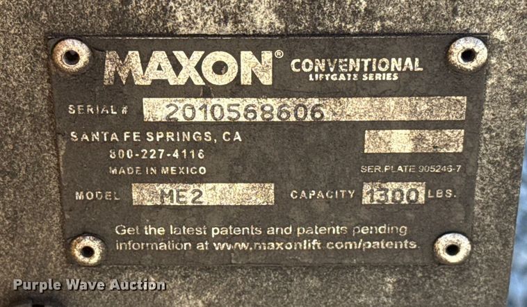 image for item ES5701 2020 Ford F350 utility bed pickup truck