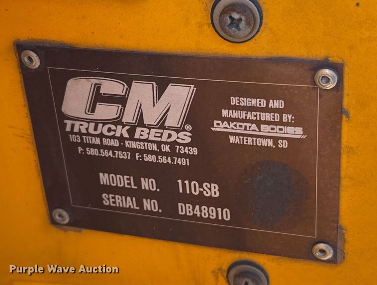 image for item ES5701 2020 Ford F350 utility bed pickup truck