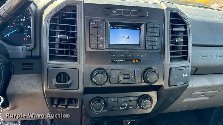 image for item ES5701 2020 Ford F350 utility bed pickup truck