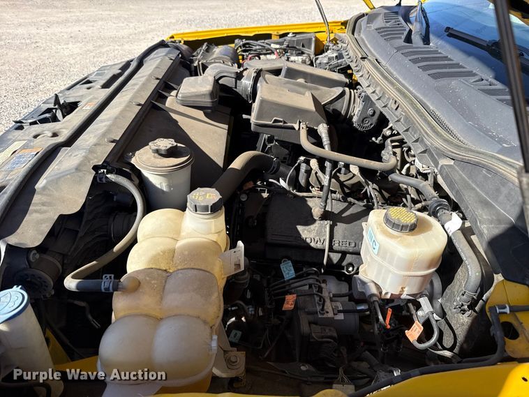 image for item ES5701 2020 Ford F350 utility bed pickup truck