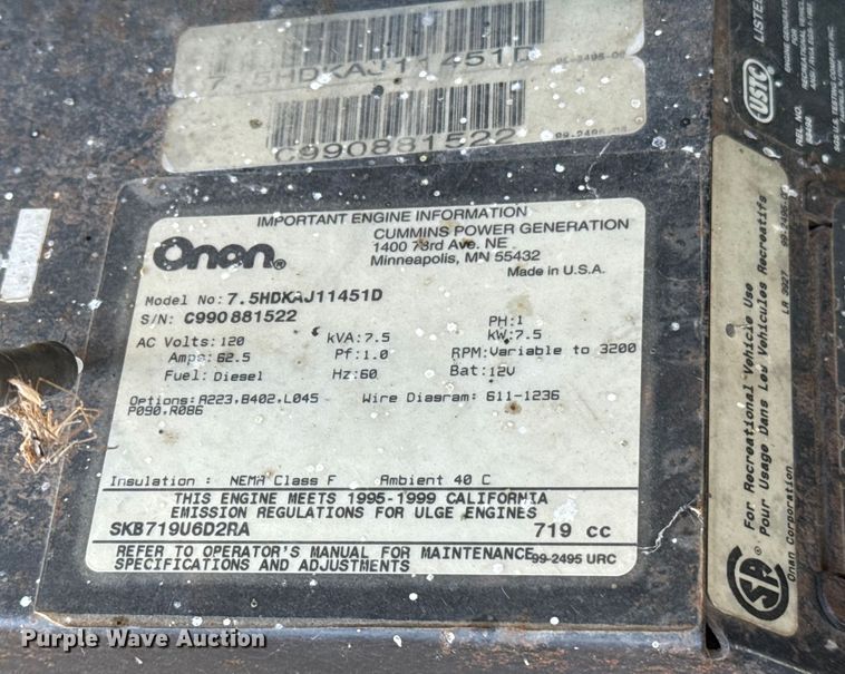 image for item ES5770 1999 Monaco Diplomat RV